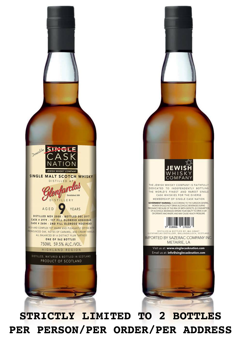Glenfarclas 9, Sherry Hogsheads - ARCHIVED
