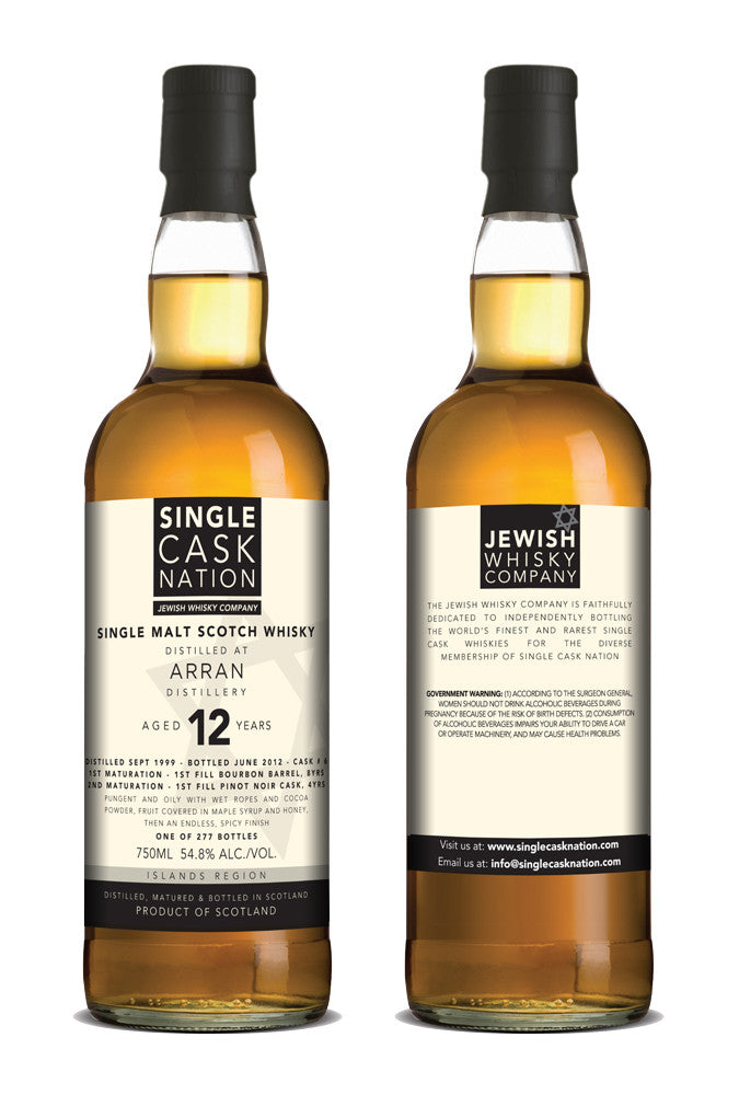 Arran 12, Pinot Noir Cask - ARCHIVED - Single Cask Nation®