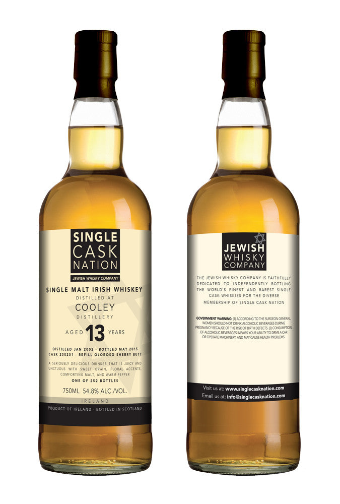 Cooley 13, Refill Sherry Butt - Single Cask Nation®