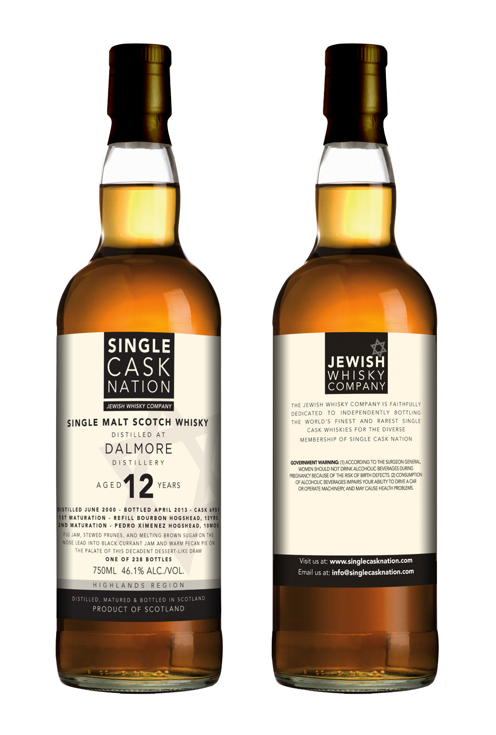 Dalmore 12, Pedro Ximenez Finished - ARCHIVED - Single Cask Nation®