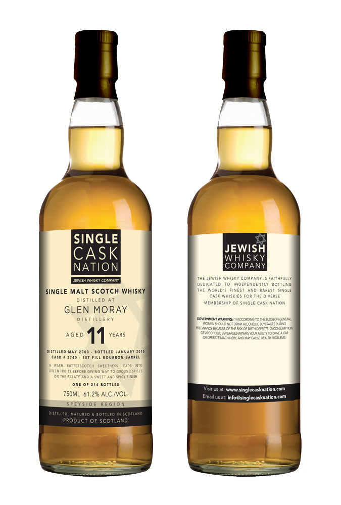 Glen Moray 11, Bourbon Barrel - ARCHIVED
