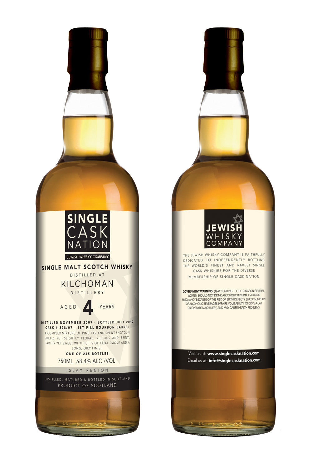 Kilchoman 4, Bourbon Cask - ARCHIVED - Single Cask Nation®