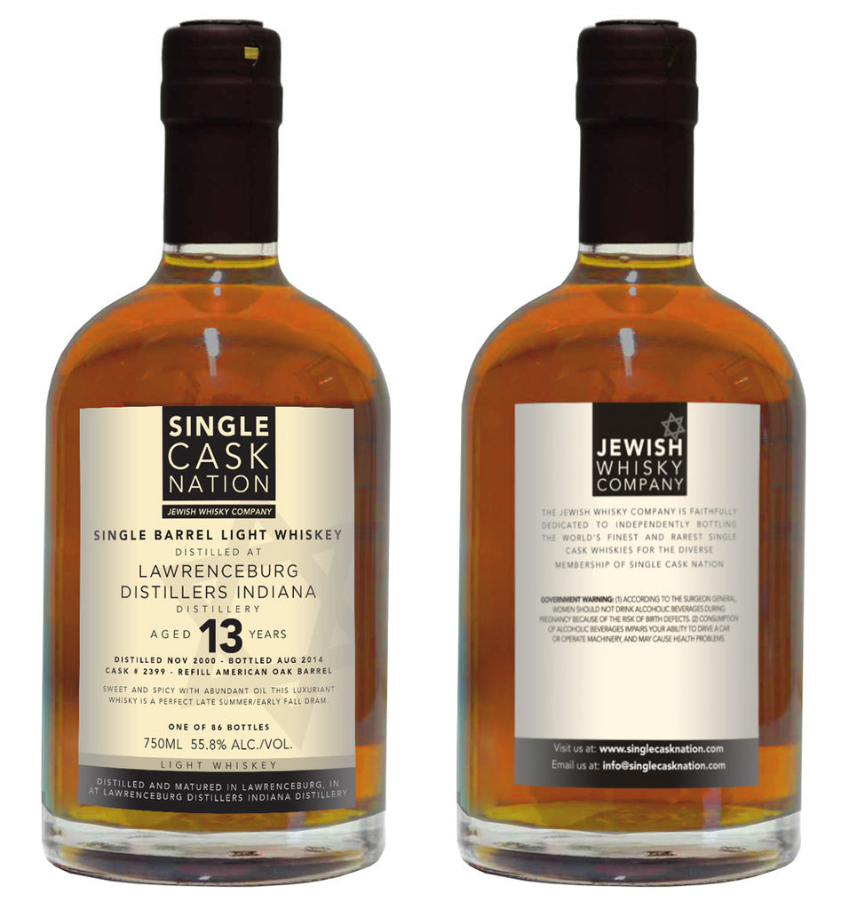 LDI Light Whiskey 13, Refill Barrel - ARCHIVED - Single Cask Nation®