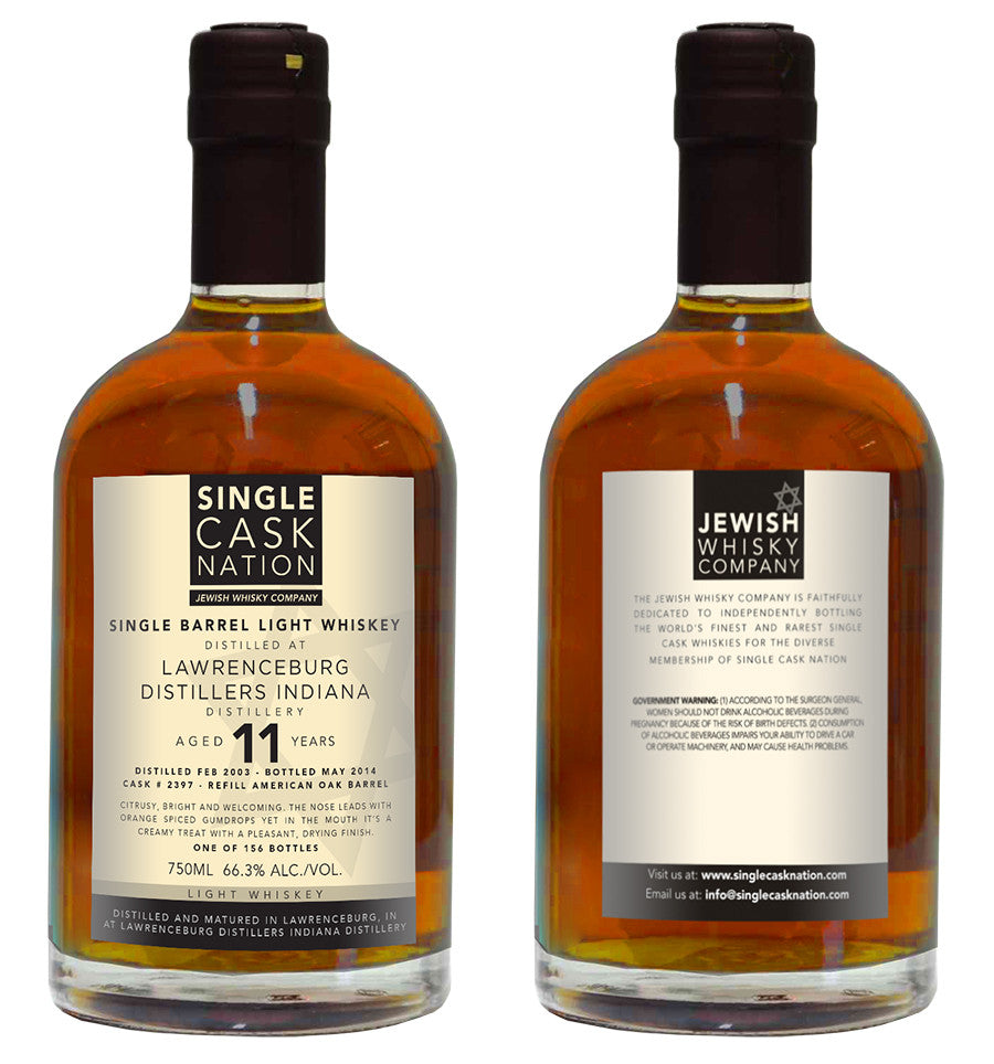 LDI Light Whiskey 11, Refill Barrel - ARCHIVED - Single Cask Nation®