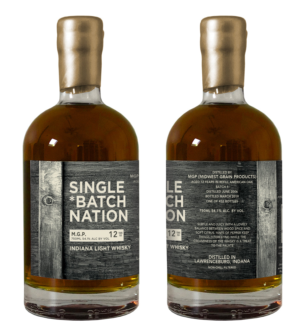 MGP Light Whisky 12, Batch 1, Bourbon/Rye/IPA Cask Finish