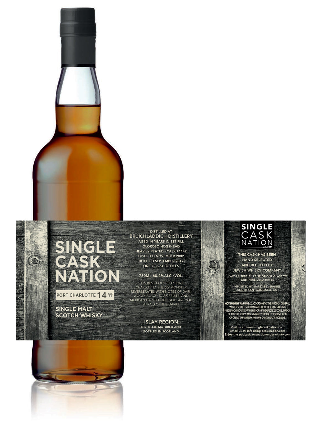 Port Charlotte 14, Oloroso Sherry Cask - ARCHIVED