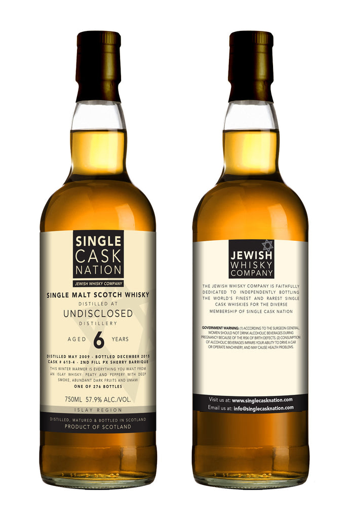 Undisclosed Islay 6, 4th release, 2009 distillate, PX Barrique - ARCHIVED - Single Cask Nation®