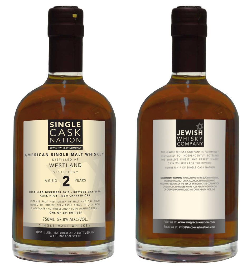 Westland 2, New Charred Oak Single Malt - ARCHIVED